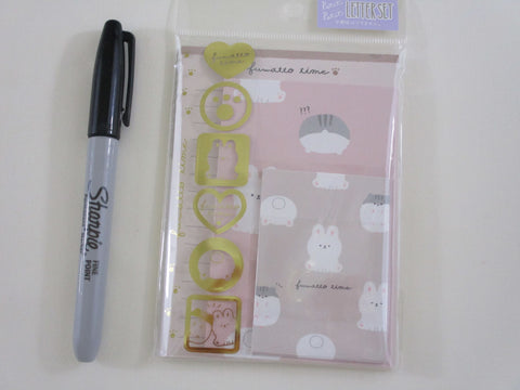 Crux Hamster and Rabbit MINI Letter Set Pack - Stationery Writing Note Paper Envelope