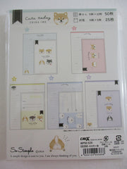 Cute Kawaii Crux Dog Puppies Letter Set Pack - Stationery Writing Paper Penpal