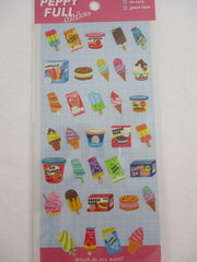 Cute Kawaii Mind Wave Peppy Full Series - Ice Cream Popsicle Sticker Sheet - for Journal Planner Craft