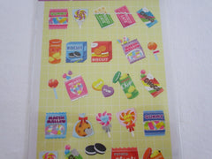 Cute Kawaii Mind Wave Peppy Full Series - Biscuit Cookies Snack Chocolate Oreo Gummy Sticker Sheet - for Journal Planner Craft