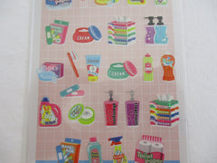 Cute Kawaii Mind Wave Peppy Full Series - House Supply Soap Toilet Paper Tissue Toothpaste Chores Cleaning Supplies Healthy Sticker Sheet - for Journal Planner Craft