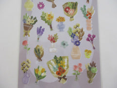 Cute Kawaii MW - Flower Bouquet Sticker Sheet - for Journal Planner Craft