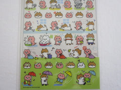 Cute Kawaii Mind Wave Cat Everyday Bad and Good Days Sticker Sheet - for Journal Planner Craft