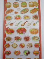 Cute Kawaii Mindwave Foodies Sticker Sheet - F - DimSum - for Journal Planner Craft