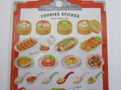 Cute Kawaii Mindwave Foodies Sticker Sheet - F - DimSum - for Journal Planner Craft