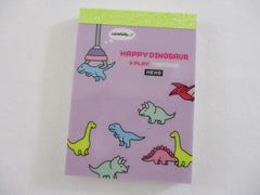 Cute Kawaii Mind Wave Dino Dinosaur Arcade #game #fun Mini Notepad / Memo Pad - Stationery Design Writing Collection