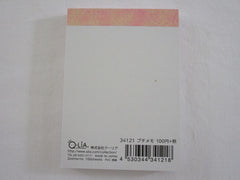 Cute Kawaii Q-Lia Cat Love Letter Enchanted Time Mini Notepad / Memo Pad - Stationery Designer Paper Collection