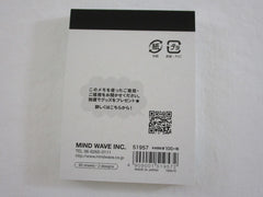 Cute Kawaii Mind Wave Sushi Mini Notepad / Memo Pad - Stationery Designer Writing Paper Collection