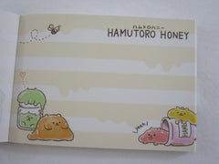 Cute Kawaii Kamio Honey Pancake Hamutoro Mini Notepad / Memo Pad - Stationery Designer Paper Collection