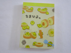 Cute Kawaii Q-Lia Chicks Cake Roll Mini Notepad / Memo Pad - Stationery Designer Paper Collection