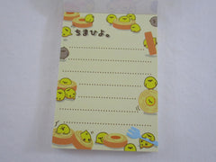 Cute Kawaii Q-Lia Chicks Cake Roll Mini Notepad / Memo Pad - Stationery Designer Paper Collection