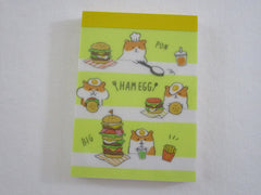 Cute Kawaii Mind Wave Hamster Egg Mini Notepad / Memo Pad - Stationery Design Writing Collection