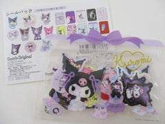 Cute Kawaii Sanrio Characters Flake Stickers Sack Preowned - Kuromi - New preowned