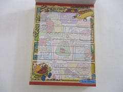 Cute Kawaii Pool Cool Comix Junk Food Mini Notepad / Memo Pad - Stationery Designer Paper Collection Rare