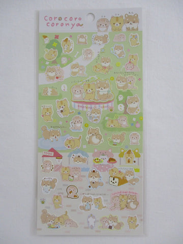 Cute Kawaii San-X CorocorocoroNya Cat Sticker Sheet 2020 - B - for Planner Journal Scrapbook Craft