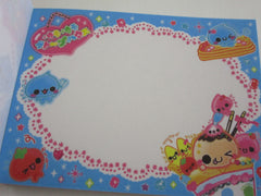 Cute Kawaii Pool Cool Colorful Crepe Mini Notepad / Memo Pad - Stationery Designer Paper Collection Rare