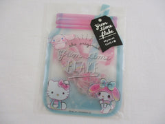 Cute Kawaii Sanrio Little Twin Stars My Melody Cinnamoroll Flake Sticker Sack 2020 - Collectible Preowned