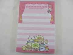 Cute Kawaii San-X Sumikko Gurashi Movie Theater 4 x 6 Inch Notepad / Memo Pad - Stationery Designer Paper Collection