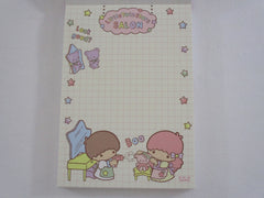 Cute Kawaii Sanrio Little Twin Stars 4 x 6 Inch Notepad / Memo Pad - Stationery Designer Paper Collection