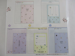 Cute Kawaii Crux Baby Crocodile Kitten Cat Pig Dino Letter Set Pack - Stationery Writing Paper Penpal