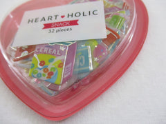 Cute Kawaii Mind Wave Heart Holic Candy Drop Style Flake Stickers Pack - A #Snack- for Journal Planner Agenda Craft Scrapbook