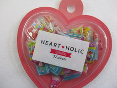 Cute Kawaii Mind Wave Heart Holic Candy Drop Style Flake Stickers Pack - A #Snack- for Journal Planner Agenda Craft Scrapbook