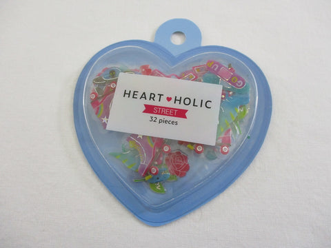 Cute Kawaii Mind Wave Heart Holic Candy Drop Style Flake Stickers Pack - E #Street Fun - for Journal Planner Agenda Craft Scrapbook