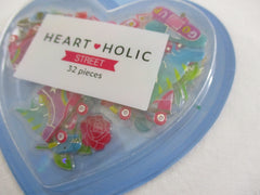 Cute Kawaii Mind Wave Heart Holic Candy Drop Style Flake Stickers Pack - E #Street Fun - for Journal Planner Agenda Craft Scrapbook