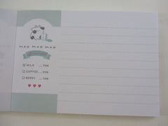 Cute Kawaii Q-Lia Dear Moo Moo Cow 4 x 6 Inch Notepad / Memo Pad - B - Stationery Designer Paper Collection