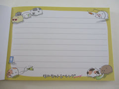 Cute Kawaii Q-Lia Hamster 4 x 6 Inch Notepad / Memo Pad - Stationery Designer Paper Collection