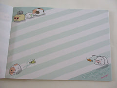 Cute Kawaii Q-Lia Hamster 4 x 6 Inch Notepad / Memo Pad - Stationery Designer Paper Collection