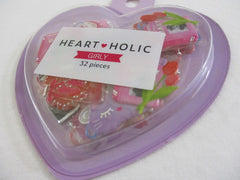 Cute Kawaii Mind Wave Heart Holic Candy Drop Style Flake Stickers Pack - B #Girl Accessories - for Journal Planner Agenda Craft Scrapbook