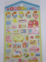 Cute Kawaii Mind Wave Miniature Animal Family - Squirrel Play Room Toys Sticker Sheet - for Journal Planner Craft