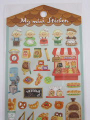 Cute Kawaii Mind Wave Miniature Animal Family - Sheep Bakery Shop Sticker Sheet - for Journal Planner Craft