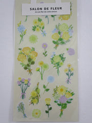 Cute Kawaii Mind Wave Flower Parlor Salon de Fleur Sticker Sheet - G - for Journal Planner Craft Organizer Calendar Garden Spring Nature