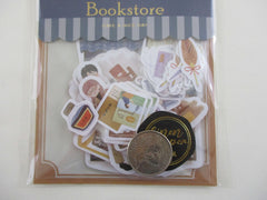Cute Kawaii BGM Linen Paper Sticker Series Flake Stickers Sack - Bookstore - for Journal Agenda Planner Scrapbooking Craft