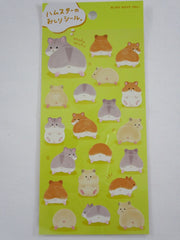Cute Kawaii Mind Wave Hamster Sticker Sheet - for Journal Planner Craft