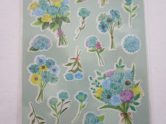 Cute Kawaii Mind Wave Flower Parlor Salon de Fleur Sticker Sheet - B - for Journal Planner Craft Organizer Calendar Garden Spring Nature