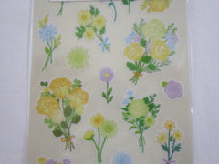 Cute Kawaii Mind Wave Flower Parlor Salon de Fleur Sticker Sheet - G - for Journal Planner Craft Organizer Calendar Garden Spring Nature