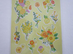 Cute Kawaii Mind Wave Flower Parlor Salon de Fleur Sticker Sheet - I - for Journal Planner Craft Organizer Calendar Garden Spring Nature