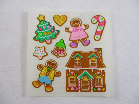 Sandylion Christmas Ginger Bread Sticker Sheet / Module - Vintage & Collectible - Scrapbooking