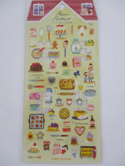 Cute Kawaii Kamio Room Portrait Series Sticker Sheet - Kitchen Cooking Baking - for Journal Planner Craft Agenda Organizer Scrapbook