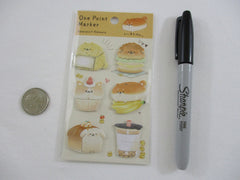 Cute Kawaii Kamio Bakery Bread Cafe Sticky Notes Flags - for Journal Planner Organizer Book Craft