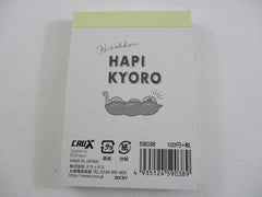 Cute Kawaii Crux Baby Dino Peas in the Pod Mini Notepad / Memo Pad - Stationery Designer Paper Collection