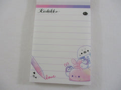 Cute Kawaii Crux Keshikko Mini Notepad / Memo Pad - E - Break Time Bubble Tea - Stationery Designer Paper Collection