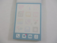 Cute Kawaii Crux #Game Phone Menu Icons Fancy Space Mini Notepad / Memo Pad - Stationery Designer Paper Collection