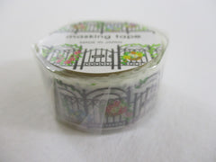 Cute Kawaii MW Washi / Masking Deco Tape - Garden Fence of Flowers - for Scrapbooking Journal Planner Craft