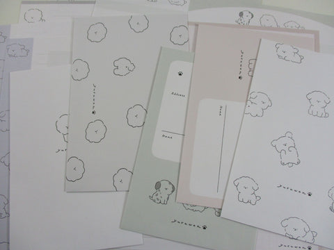 Cute Kawaii Kamio Dog Puppies Puppy Letter Sets - Stationery Writing Paper Envelope Penpal