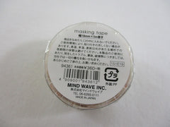 Cute Kawaii Mind Wave Washi / Masking Deco Tape - Strawberry Harvest Strawberries - for Scrapbooking Journal Planner Craft