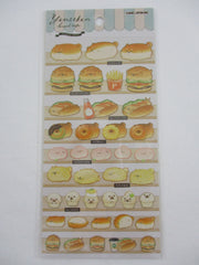Cute Kawaii Kamio Bakery Bread Cafe Sticker Sheet - for Journal Planner Craft